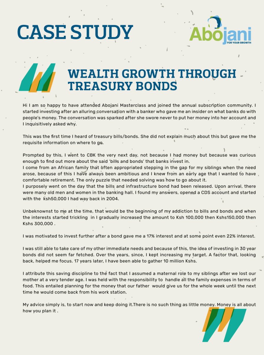 TheAbojani's tweet photo. Just like fine wine, wealth takes time to mature. 

#AbojaniMasterclass #testimonial https://t.co/6yT6ZeidHs