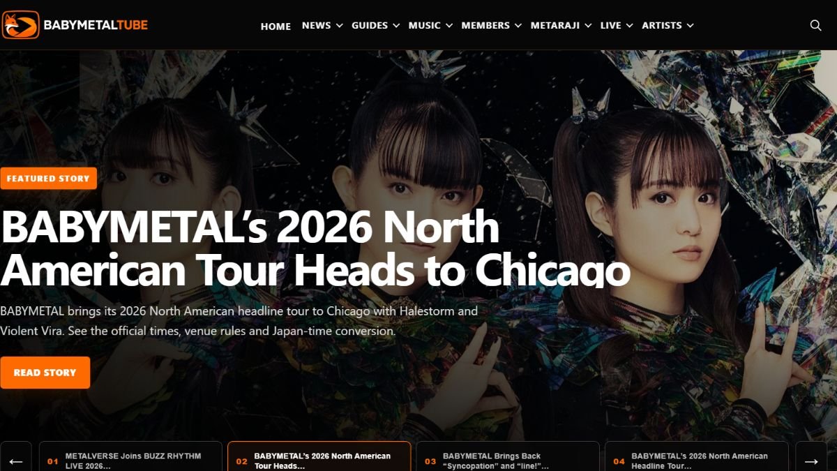 babymetaltube's tweet photo. The new BABYMETALTUBE is finally online. 🦊

I’ve put a lot of time, memories and love into this site over the years, so seeing this new version live feels really special to me.

There’s still a lot I want to add, but I’m very proud of what it has become.

https://t.co/6NtZyimORc