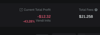 Breil138680's tweet photo. @gmgnai It’s not possible to have a $21 fee; I’m going to Axiom or Terminal instead. https://t.co/oWpm42yKEi