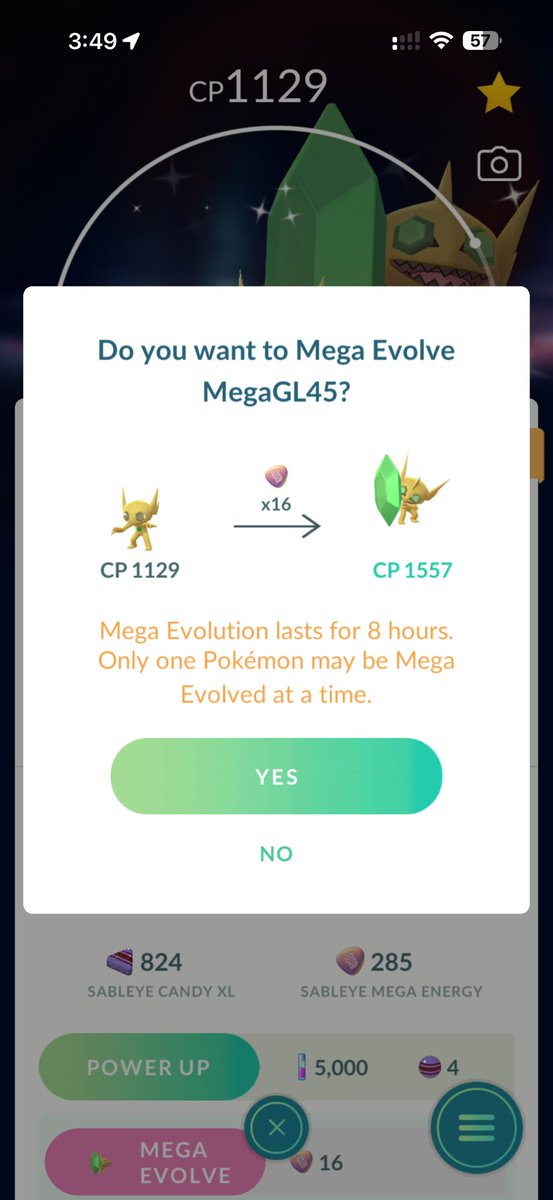 Taffystar_pogo's tweet photo. Wait I can’t use the mega Pokemon I just built for Ultra and Great anymore for the next two days because of the event’s CP boost?! 😭😭

I wanted to play the mega cups 🥹 #PokemonGO https://t.co/s5TYrKMFTa