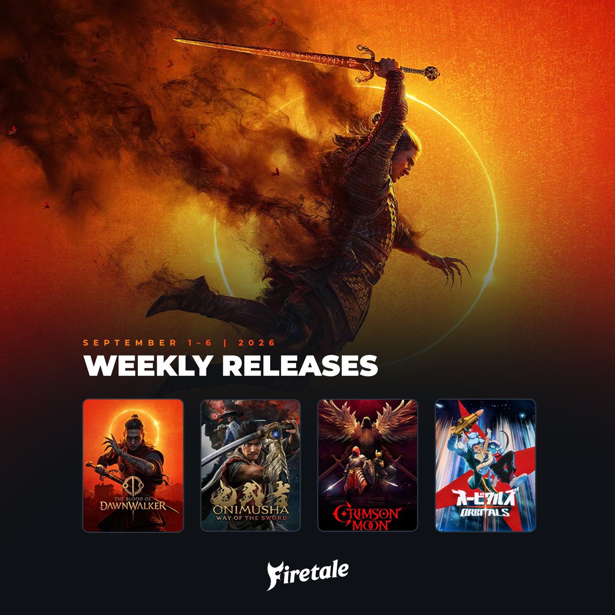 firetalenet's tweet photo. Here are the games released this week. ⚔️ https://t.co/pRCXeasSAU