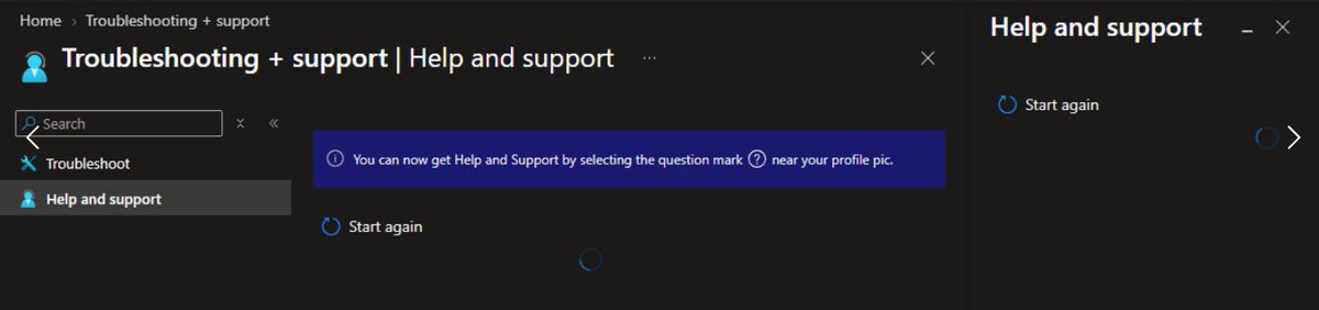 Sn0_0zE's tweet photo. @IntuneSuppTeam unable to log support ticket via Intune Help and support > Intune or the ? at the top next to your name and Intune.. We taking early weekend? :D https://t.co/VrmcQai6Mi