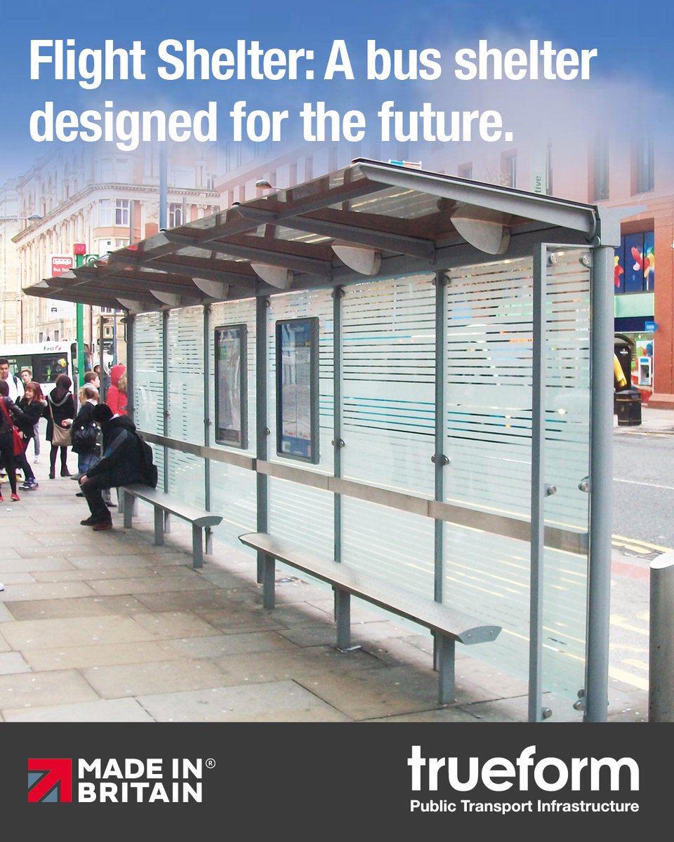 TrueformGroup's tweet photo. A smarter shelter. A better passenger experience.
The Flight bus shelter combines contemporary design, robust engineering and smart technology to create better spaces for modern transport networks.
https://t.co/d8JViiyCnR
#Flight #BusShelters #PublicTransport #UrbanMobility https://t.co/uza1igo78c
