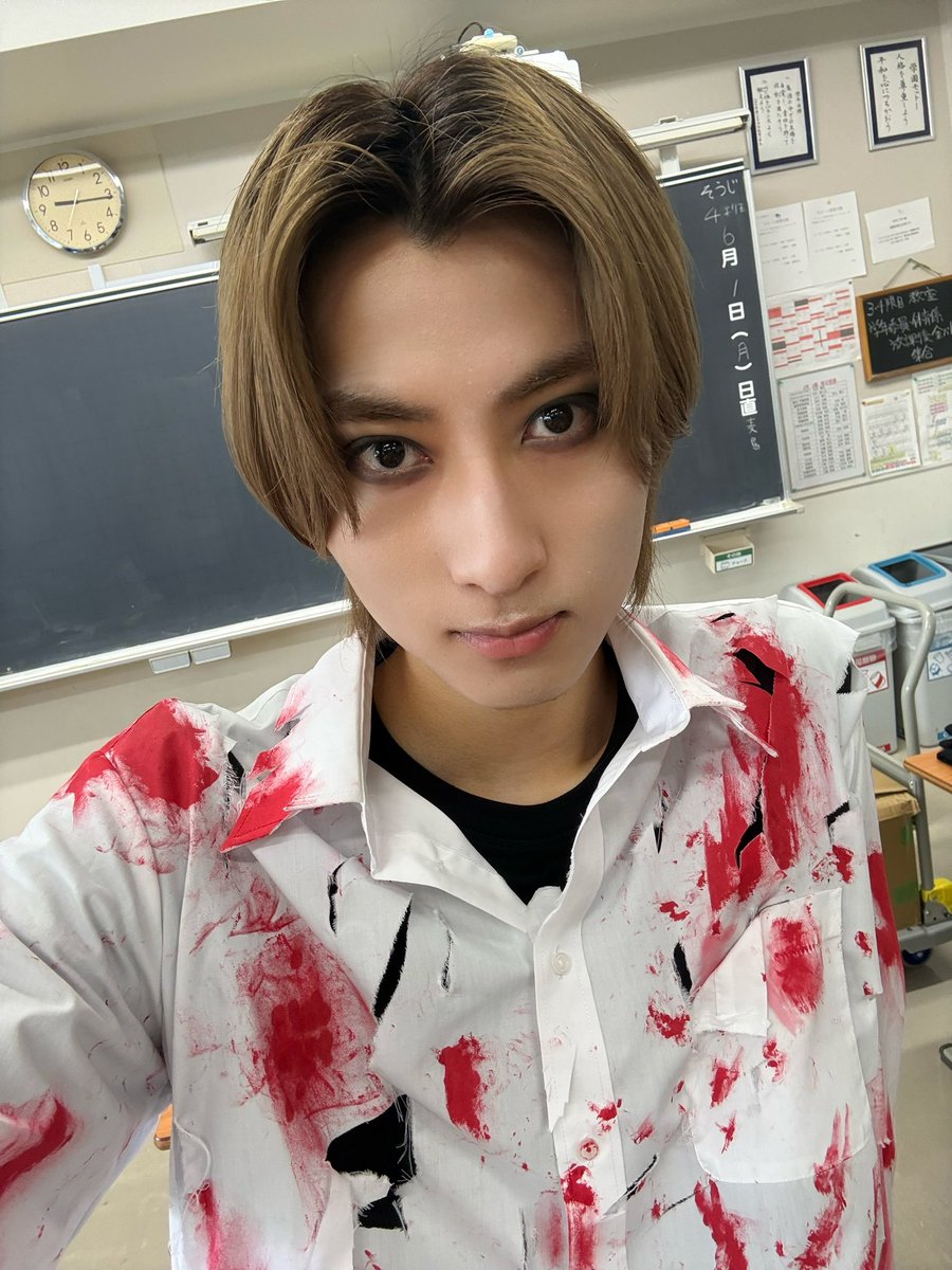 hayate_i_1012's tweet photo. 今夜25:00〜
ドラマ「席替えしたら、どうやら後ろの男が俺のこと好きらしい」第5話が放送されます🏫

いよいよ文化祭、お化け屋敷👻

#セキスキ 
@sekigae_drama https://t.co/kpmUxZUbUL