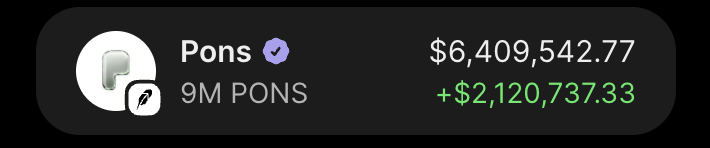 kenji_hl's tweet photo. i think it's finally time to take some profits.

don't get me wrong, i still strongly believe ethereum:0x07f5b6823751c2e2cd4560f28af75ff887102241 can surpass a $1b market cap.

but i never fall in love with a token.

the best thing you can do is know when it's the right time for you to sell.

right now, i'm extremely happy with my profits. they're honestly insane, to the point where i could cash out and walk away.

but nah, this goes beyond the money.

it's love for the game.