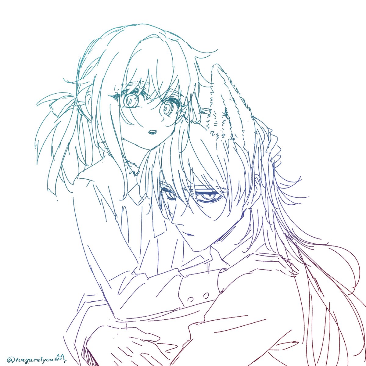nagare1yca's tweet photo. ラフまとめ1
#イラスト https://t.co/cLhC7lklv3