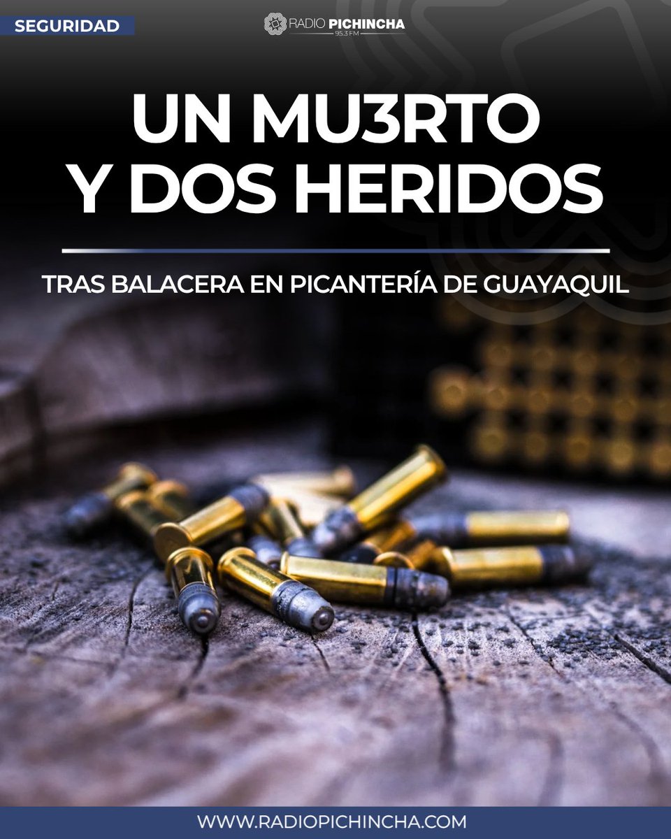 radio_pichincha's tweet photo. 🔒#Seguridad | El ataque armado ocurrió cerca de las 22:30 en Sauces 5. Vecinos cuestionaron la falta de patrullaje y aseguraron que los hechos violentos y las extorsiones golpean constantemente a este sector comercial del norte de la ciudad.
#LaRadioDeLasNoticias
Los detalles⤵️
https://t.co/2QtqaPh18Q