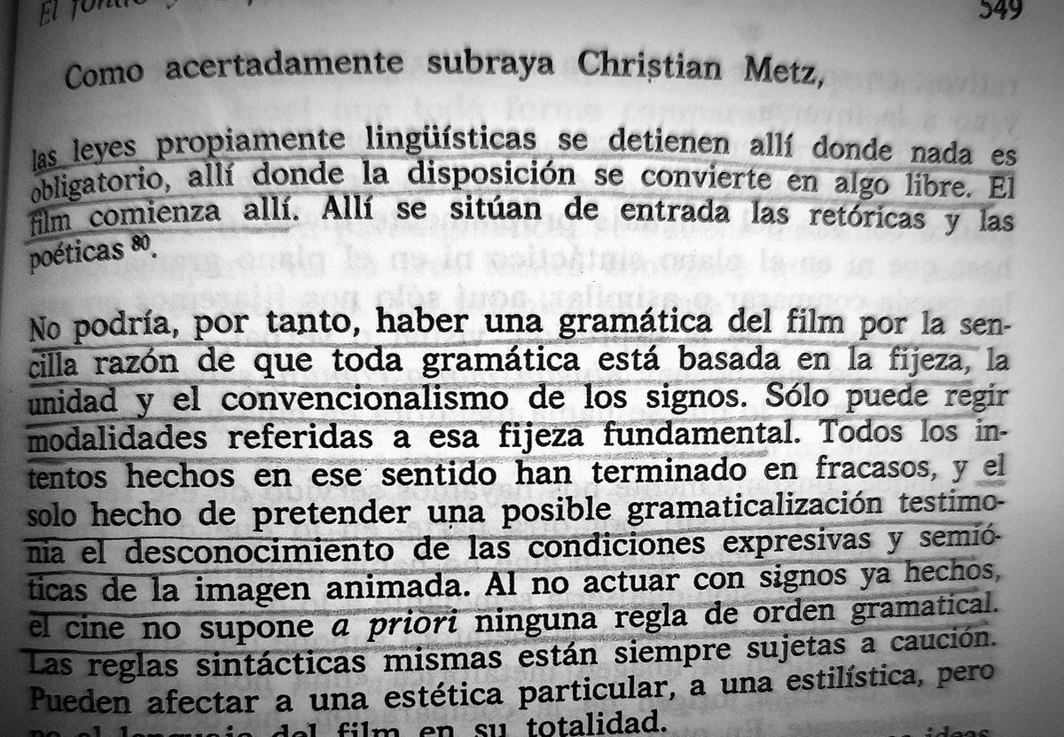 Bracero666's tweet photo. Metz &amp; Mitry. O dicho de otra manera, el sentido de las imágenes es indefinible "a priori" puesto que depende de combinaciones infinitamente plurales por la extrema variedad de su forma y contenido https://t.co/rksMUyDhdm