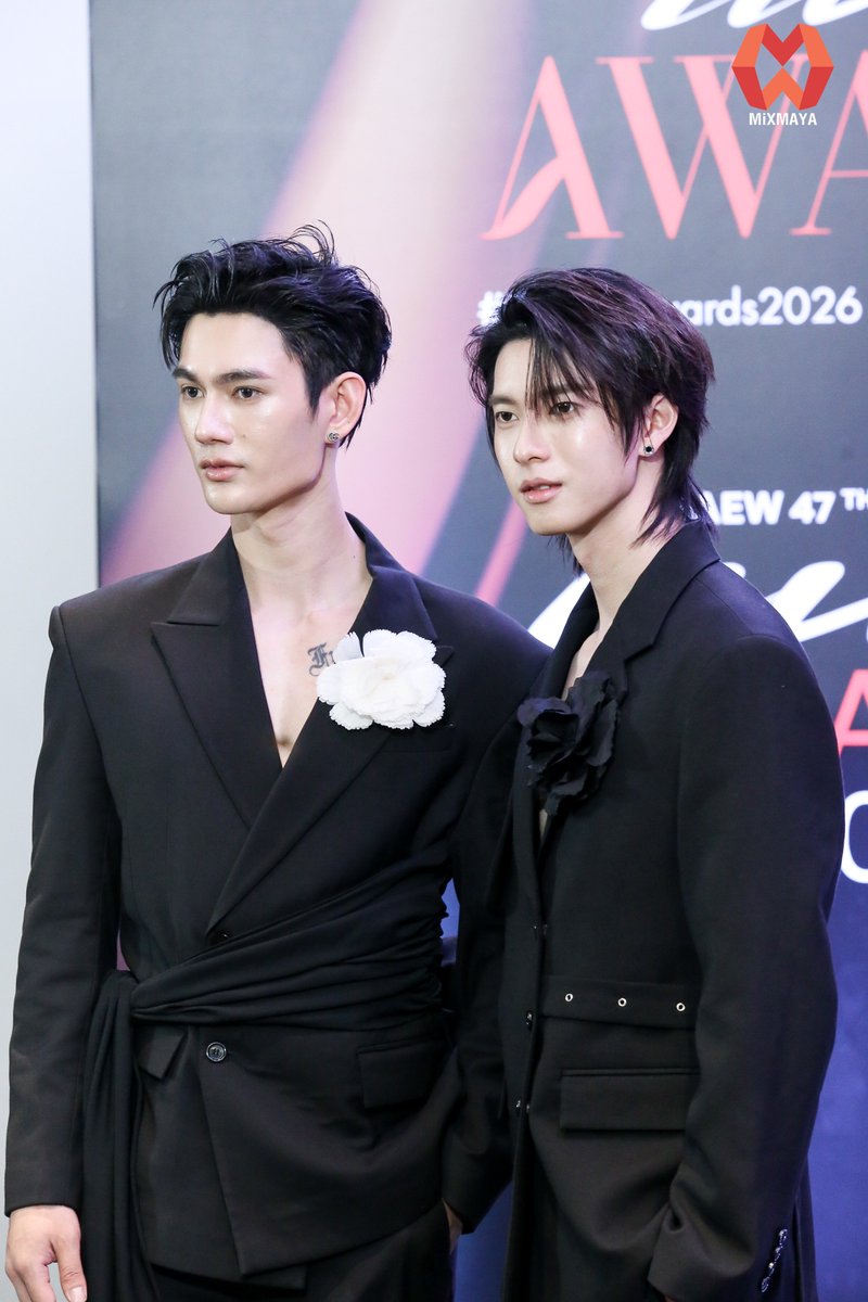 webmixmaya's tweet photo. "พูห์–พาเวล" ร่วมเดินพรมดำในงาน Praew Awards 2026

POOHPAVEL PRAEW AWARDS PARAGON

#PraewAwards2026xPoohPavel
#ppoohkt #poohpavel #pavelphoom
#PraewAwards2026 https://t.co/QDn1daB3rE