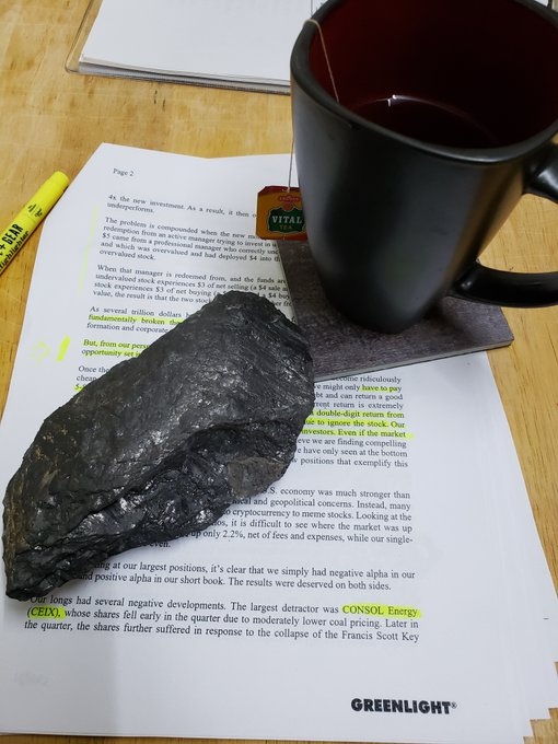 SD_DashStreet's tweet photo. @mfwarder GM
with Morning Tea, and a real Coal https://t.co/UuhoRjPQtb