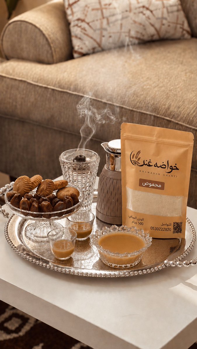 kh_ghanad's tweet photo. ما تحلى قهوة الجمعة ☕️ 
إلا مع خواضه غند 🌾🤎
جمعة الطيب لها طعمٍ غير مع الخواضه 🤎

#مشاري_الهجله #خواضه_غند 

للطلب من المتجر🤎 
{https://t.co/SP2UUP2jNN} https://t.co/qUetKnnOFF