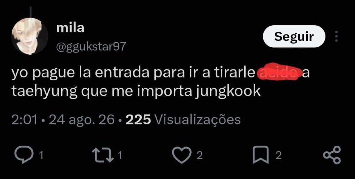 thvnewl's tweet photo. CRITICAL SECURITY ALERT & THREAT OF VIOLENT CRIME: KIM TAEHYUNG 

​We demand an immediate investigation and the maximum reinforcement of security measures and police presence for the artist Kim Taehyung during his concert in Argentina on October 24th

​The account @ ggukstar97 on X has posted explicit threats of physical assault using chemical substances (acid) targeting the artist during his stay in the country. This constitutes a direct threat of violent assault and attempted murder, a severe criminal offense under both local and international law

​We urge the Argentine public safety authorities, the X platform team, the management company, and event

organizers to take immediate action:

​Cyber Investigation & Location Tracking: Swift identification of the IP address and user credentials behind this account

​Maximum Security Deployment:

Tripling police forces, private security personnel, strict metal detector screenings, and a total ban/testing of liquids entering the venue

​Legal Action & Account Suspension:

Immediate suspension of the offending account and initiation of a formal law enforcement investigation.

​The safety and life of the artist are non-negotiable

​​@MinSeguridad_Ar ​@PFAOficial ​@Policia_ciudad ​@Safety ​@GlobalAffairs ​@HYBEOFFICIALtwt ​@BIGHIT_MUSIC