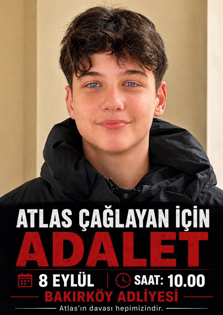 Ahmetercanlar's tweet photo. Atlas'ın davasına herkesin duyarlılık göstermesini rica edeceğim. Bizim çocuğumuz da olabilirdi. https://t.co/oKGqQFuXLa