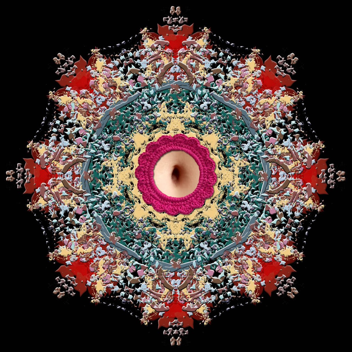 moversinger's tweet photo. Navel

#moversinger #navel #digitalart #decorativearts #appliedarts #contemporaryart #visualart #digitalcollectibles #mandalaart https://t.co/5HDeVR5J2r