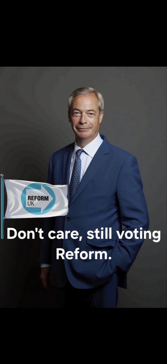 JoJArmy23's tweet photo. @labourpress WE DONT CARE HUN
#StillVotingReform
#RUK26 https://t.co/8ywZqKaG5J