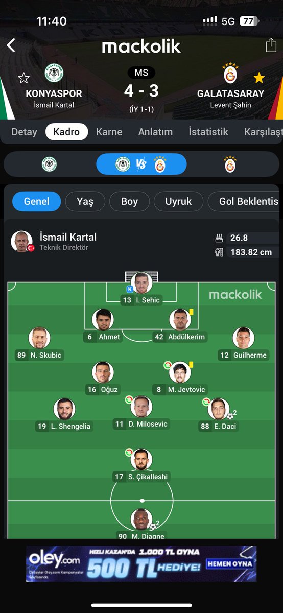 Geldesikmmee's tweet photo. 7 eksikle gsye 4 atmış adam gs gördü mü saplamadan geçmiyor aq https://t.co/S8qmPn8L1i