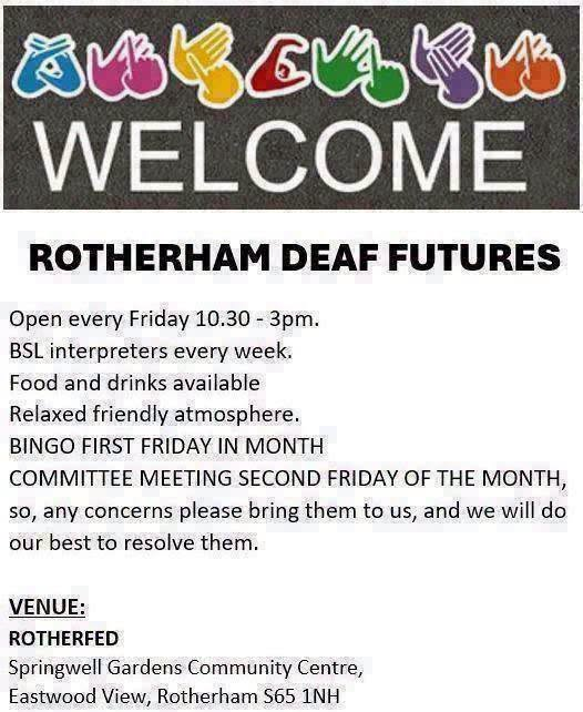 Stag_RosePPG's tweet photo. #Friday with ROTHERHAM DEAF FUTURES meeting.

#BSL interpreter to help with letters, issue, and calls 10.30am - 3pm

#peersupport #LivedExperience #togetherisbetter #deafcommunity
#BSLinterpreter Rotherham Deaf Connections

https://t.co/6jzrtwogVm
https://t.co/F3fv9jtQmr https://t.co/RlRZ1K0P0s