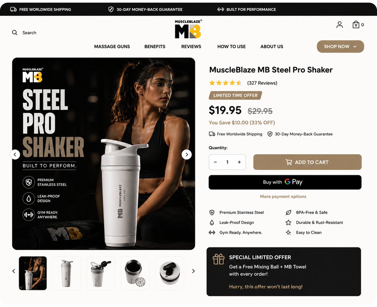 williamdtc2y's tweet photo. Your product page shouldn’t just show your product.

It should remove the reasons people hesitate to buy.

If visitors are still wondering:

• Is it worth the price?
• Can I trust this brand?
• What makes this product different?
• What do I get with my order?

You’re making them do the selling themselves.