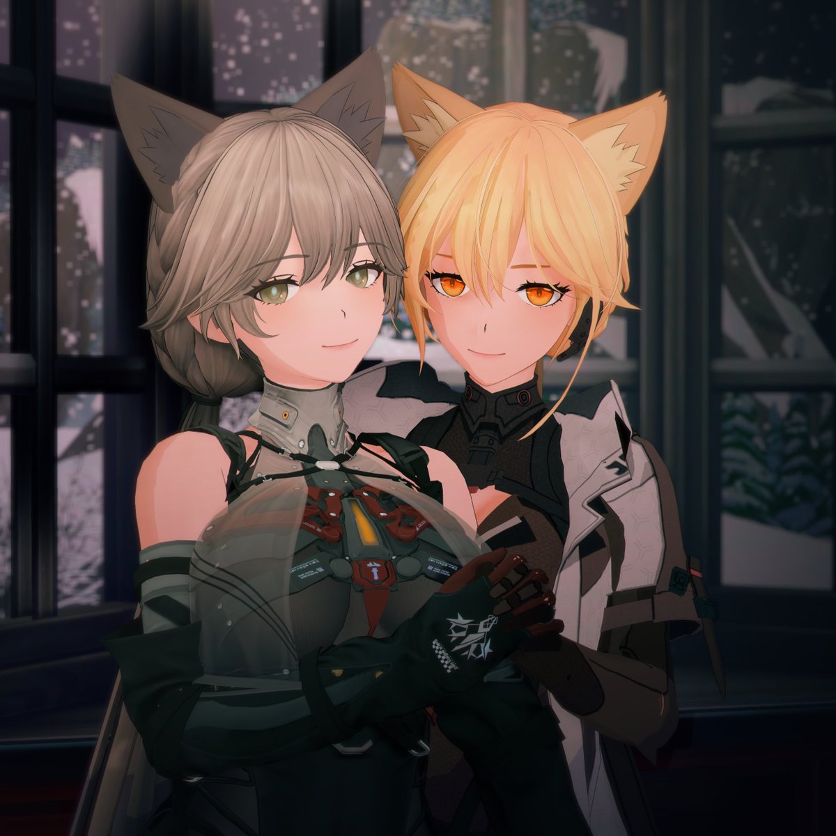 _Y4M4T0's tweet photo. Double cats 🖤❤️ https://t.co/cPGGqWJKKy