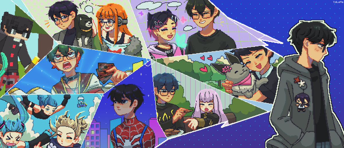 YoiLatte's tweet photo. Algunas Comisiones que he hecho. (oﾟvﾟ)ノ
@Amythfox | @HazelHanne | @Rex_Pkm 

#commissionsopen ㆍ #vgenComms ㆍ #vgenOpen
(vgen link) ⬇️ https://t.co/bddoKlwl94
