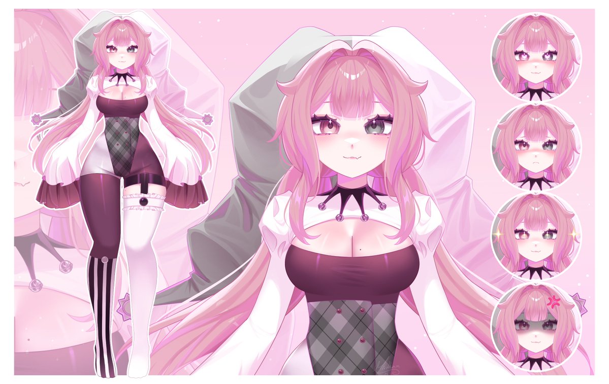 Mirthaxiss's tweet photo. Meet this cute jester! 💞
VTuber model commission ✨
#VGenComm #VTuber https://t.co/HsvR6vvOiK