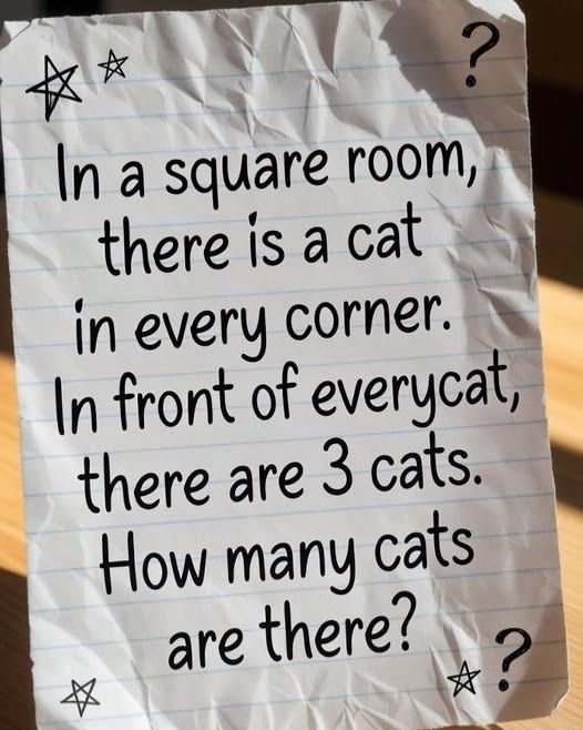 Immy_220's tweet photo. Only 1% of people get this right! 

Most people say 12 cats... but they're completely wrong 😅 https://t.co/mF7J0mJxpH