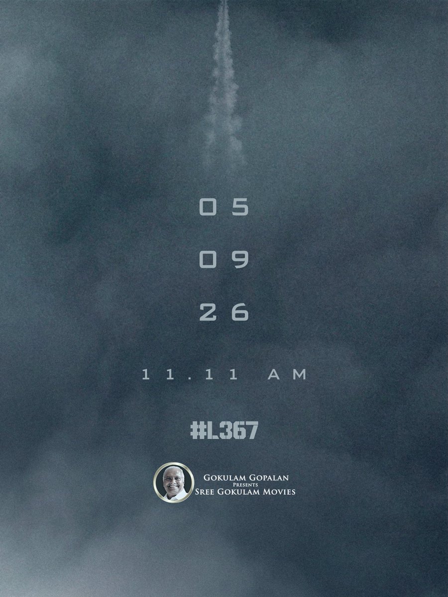 Mohanlal's tweet photo. #L367
Stay Tuned...

@_VishnuMohan @GokulamGopalan
#BaijuGopalan #VCPraveen
#Krishnamoorthy @GokulamMovies https://t.co/TzGpnNX0Fr