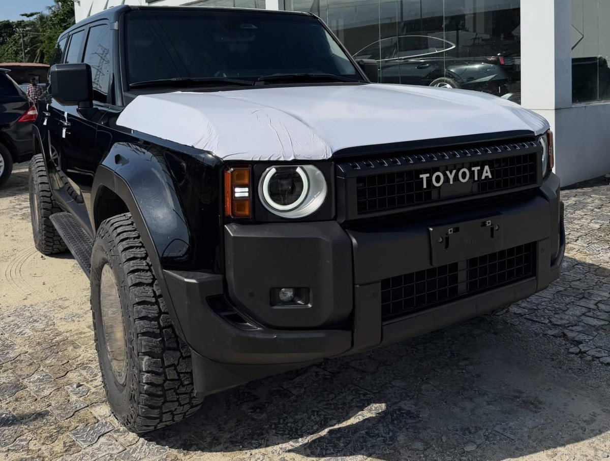SundayJasp71945's tweet photo. Good Deal ‼️Brand New 2024 Toyota Land Cruiser Prado For Sale.

Price: 105 Million Naira Only.
Location: Lekki, Lagos.

WhatsApp/Call: 07079630275

Doorstep Delivery Nationwide.

Same day delivery within Lagos, and 2 days delivery outside Lagos. https://t.co/5VjNszKfRg