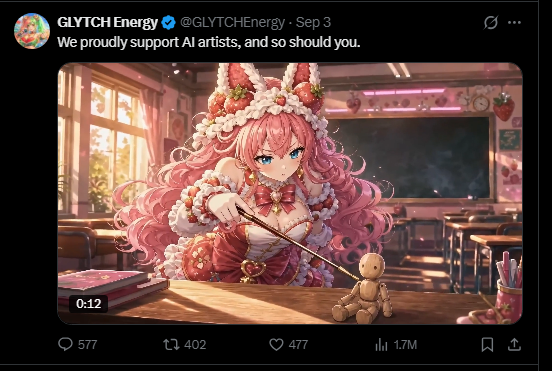 Yukime_VT's tweet photo. Bet I can ratio you and AI sucks https://t.co/wbqpvcv9fz
