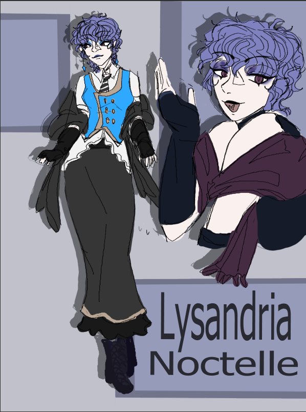 FiaTol_'s tweet photo. Another Twst oc oh em gee!! Im actually having so much fun actually drawing some of them in the school uniform

Anyways,,,, LYSANDRIA ART!!! 
This was supposed to just be a doodle so idc how messy it is
#TwistedWonderland #Twst #Twstoc #oc #ocart https://t.co/NGBVHfSep3