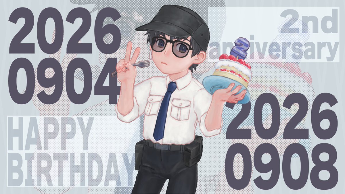 0hi_zzz's tweet photo. アジカンさんお誕生日おめでとうございます✨
(２歳？年齢不詳)
＆
そろそろ街に来て２年！
今年の８日は街が開いてない…ので、まとめてお祝い！
#味野絵 https://t.co/61FXqHJmk3