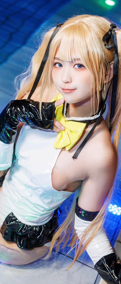 koyu31konkon's tweet photo. 【DOA マリーローズ　コスプレ】

「もうっ！
いたずらしちゃダメですよ！」 https://t.co/WLTmIBXM0E