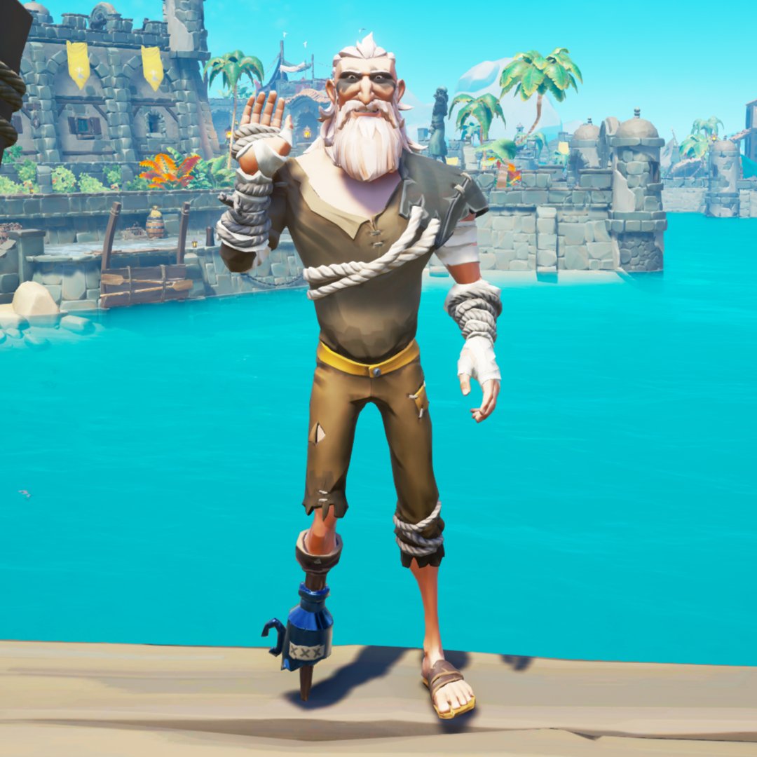 Cpt__AG's tweet photo. Theme : Castaway
#SeaOfThieves
#StyleOfThieves
@SeaOfThieves https://t.co/a1ySa1ZwyI