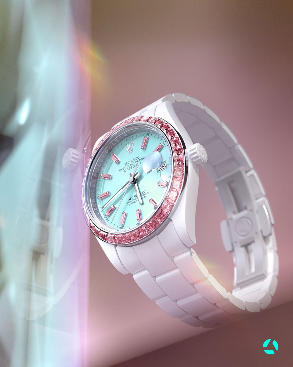 AET_Remould's tweet photo. For the first time, EPOCH introduces CIGS (Ceramic Invisible Gemstone Setting) technology to the Datejust, seamlessly integrating natural gemstones with high-density ceramic through precision craftsmanship. https://t.co/kBRaqZBpq6