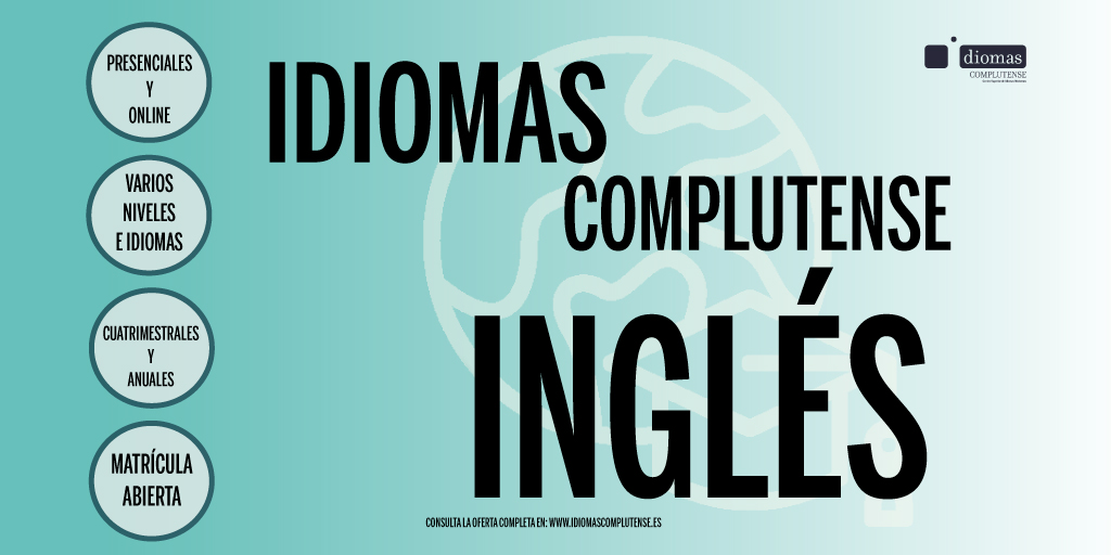 IdiomasUCM's tweet photo. 🇬🇧 Your English era starts now ✨

Mejora tu nivel de inglés o prepárate para Cambridge con Idiomas Complutense.

💻 Online y presencial
🎓 Becas Santander Microcredenciales

📅 Matrícula hasta el 24/09
👉 https://t.co/hp6xIgTUUE

#Inglés #UCM https://t.co/LPsQR9dtjB