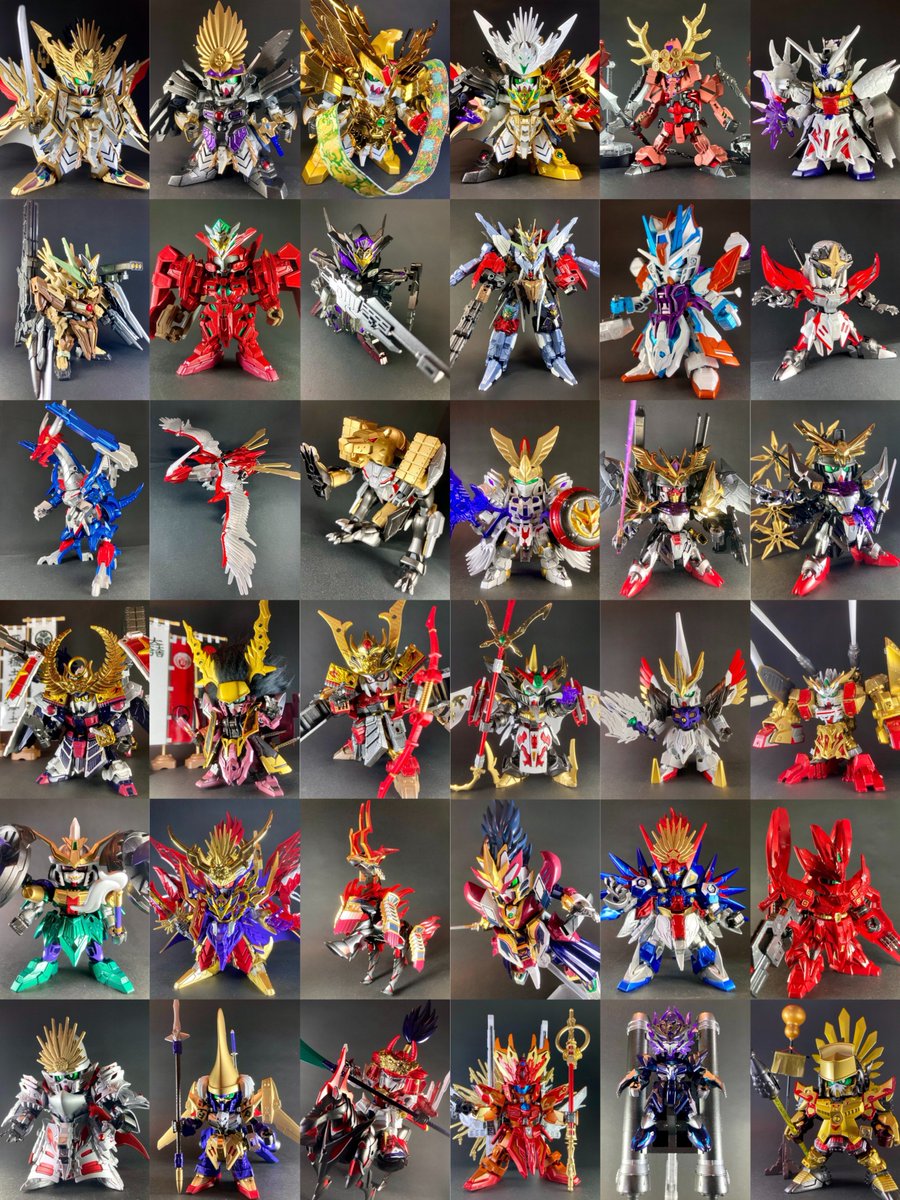 AlaiLama_BBW's tweet photo. #9月になったのでフォロワーさんに自己紹介しようぜ
SDガンダム三国伝を原点に近年のSDWヒーローズに至るまで、計120体以上のSD武将ガンプラを作っています！！特に本編未登場キャラを補完・追加するようなオリジナル武将設定が趣味です。どうぞよろしくお願いします🙏 https://t.co/yETlCGO3QL