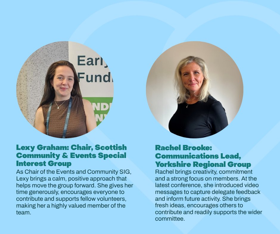 CIOFtweets's tweet photo. Meet the volunteers helping fundraising communities learn, connect and grow. 🌱

Ahead of International Day of Charity, we’re celebrating our Volunteer Spotlight nominees and everyone who gives their time and expertise to CIOF Groups.

Get involved: https://t.co/3IkBNXCjH3 https://t.co/WmXgFEY1dL