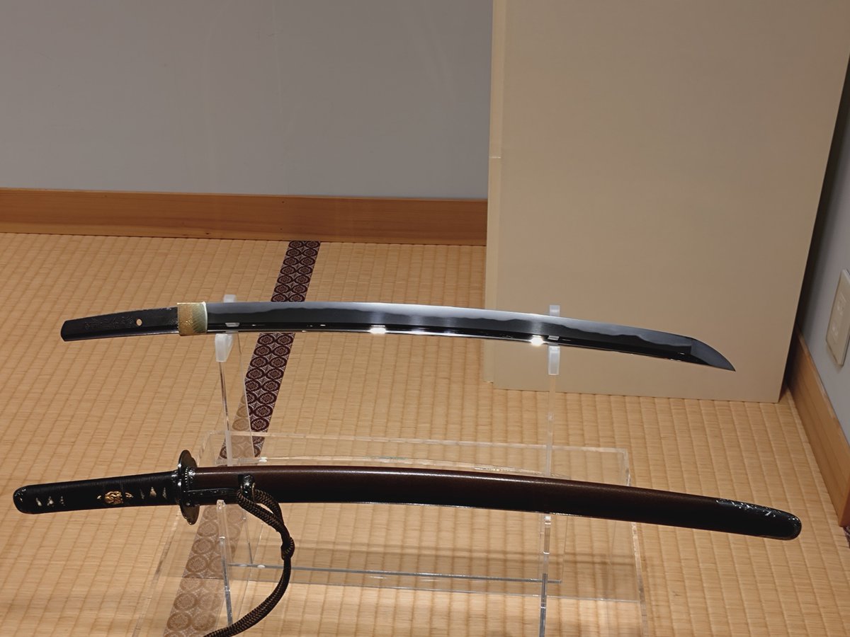 katana1016's tweet photo. 本日鉄の展示館で開催中の源清麿と山浦一門展に行って来ました。 https://t.co/QHOcLQ4nth