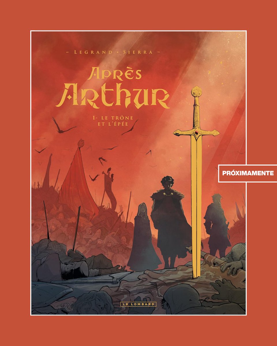 YermoEd's tweet photo. Coincidiendo con el lanzamiento en Francia del primer volumen de 'Après Arthur', la brillante obra de @Alex2019Sierra y Olivier Legrand, nos alegra confirmaros que esta espectacular serie de fantasía heroica se sumará próximamente al catálogo de Yermo Ediciones. https://t.co/WZkrb6Lmto