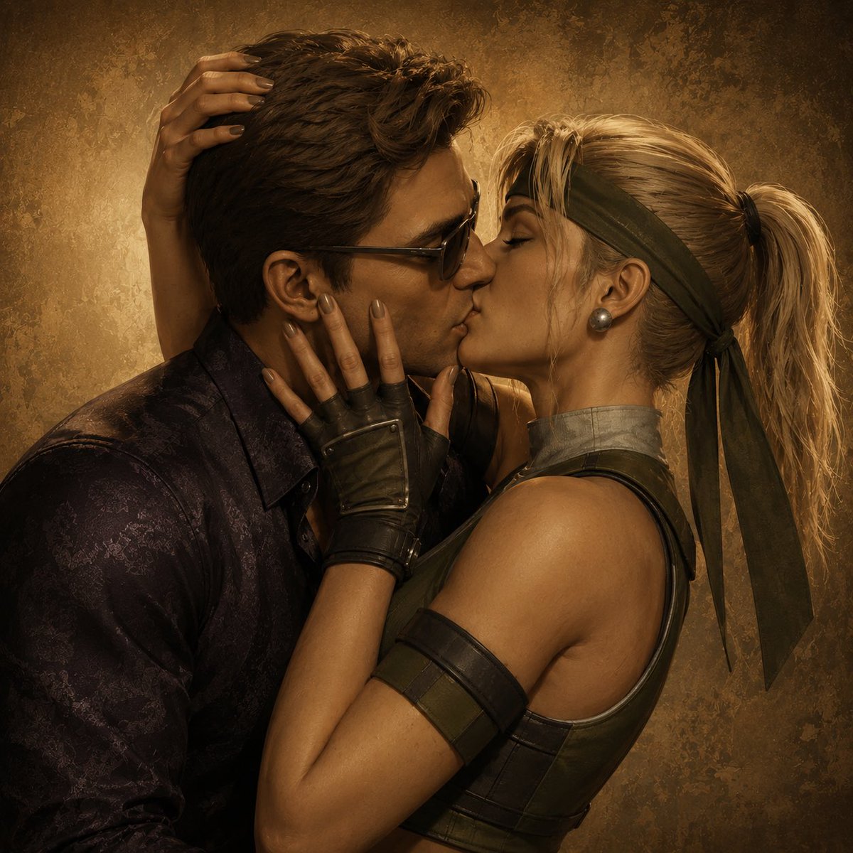 Lady635674's tweet photo. Sonya and Johnny 
#mortalkombat1 https://t.co/s36S8J6xh7