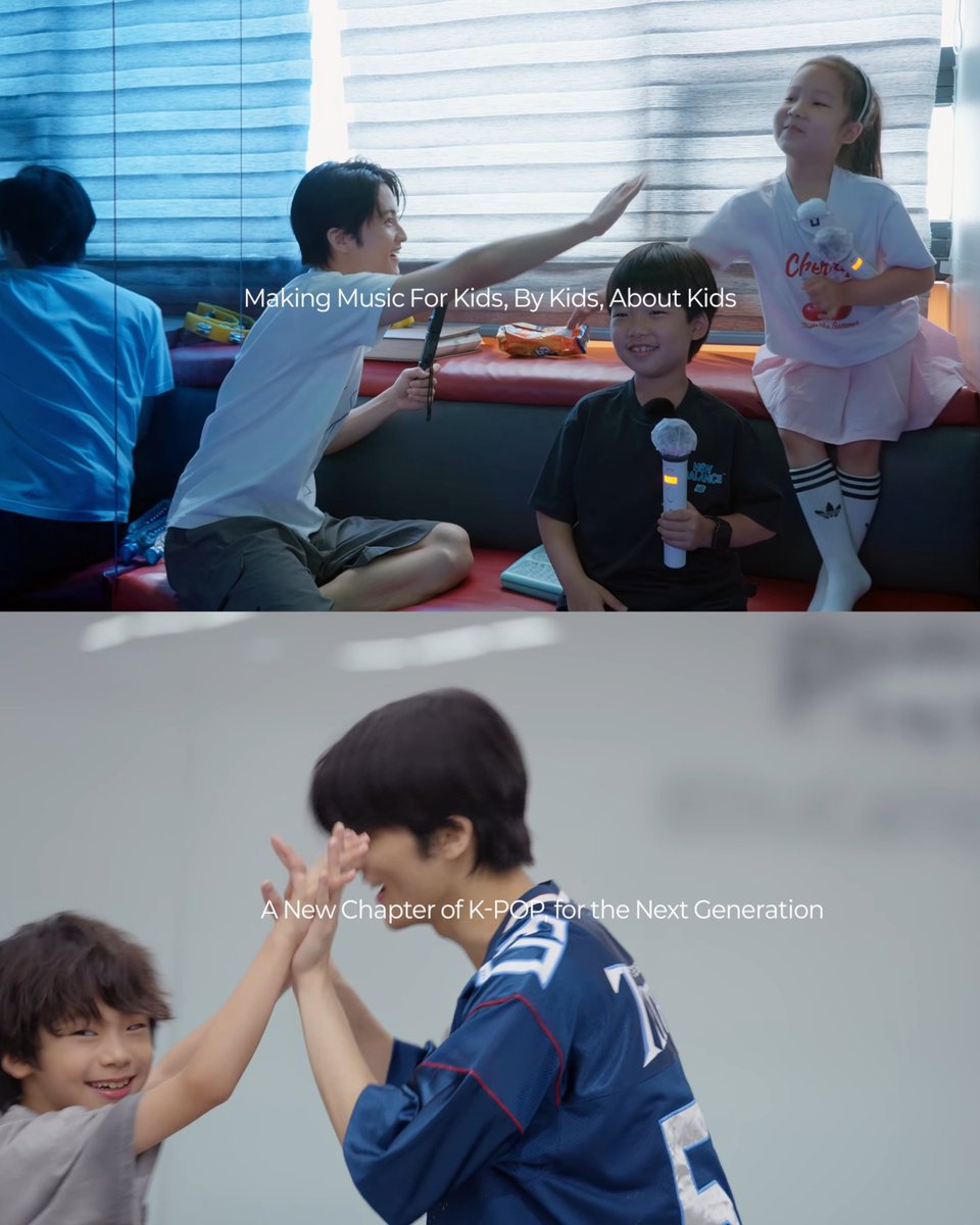 markmoIo's tweet photo. mark lee with kids 🥺 https://t.co/3tSblcQUuR