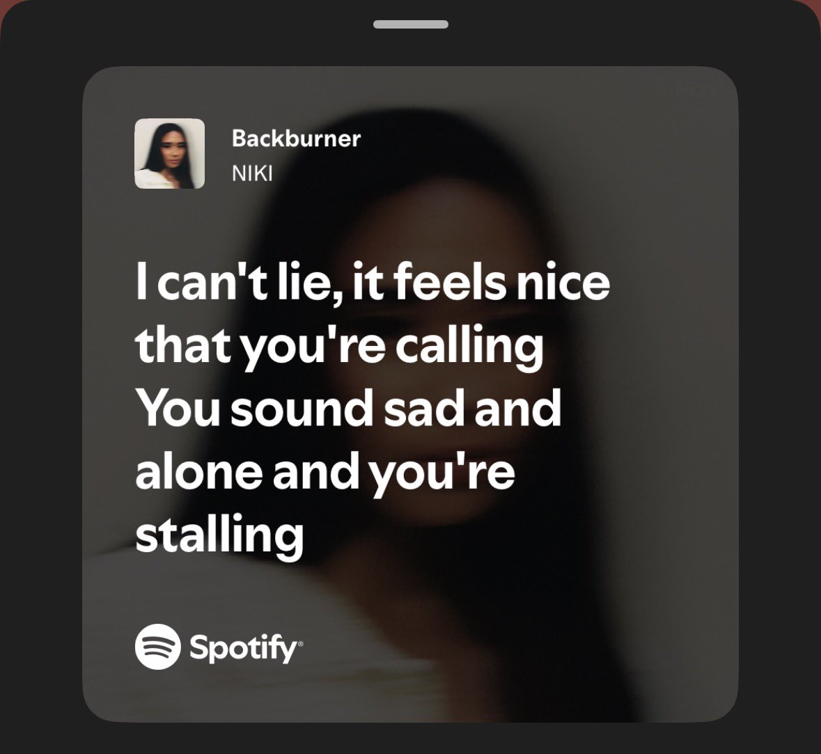 aiaheic's tweet photo. now i can’t listen to niki’s songs without thinking it’s her pov about lisa HGNJDJFJ BYE https://t.co/1ZpIxHWhhd