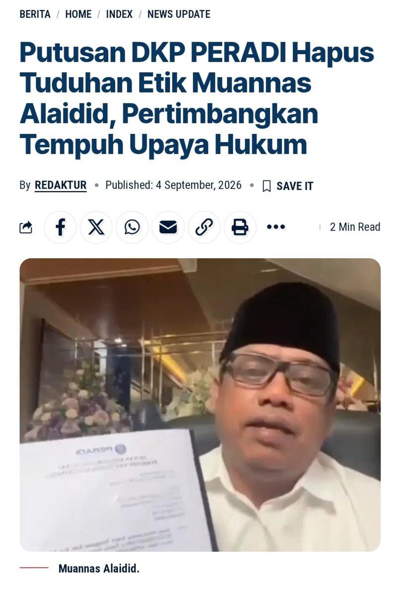 dayatseparo's tweet photo. Menjaga nama baik bukan berarti mencari popularitas, karena itu hak yang memang harus diperjuangkan. #NamaBaik #HakJawab #Keadilan https://t.co/aAucurKonx