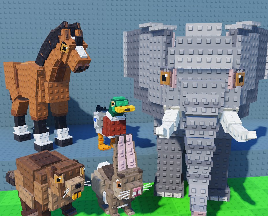wontonify1's tweet photo. 🙀Animated Animal Pack🙀

🔥50 Unique Animals
🎉Walk &amp; Idle Animations Included
🚀If Interested DM 'immaWonton' On Discord

👉Likes and Follows Much Appreciated 💖

#Roblox #RobloxDev #RobloxDevs https://t.co/htBzG7Lu0S