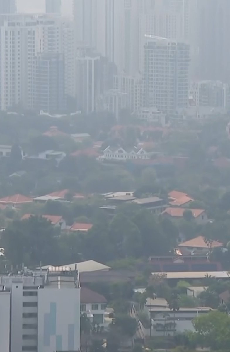 bismillahyuk_'s tweet photo. Kondisi kabut ASAP di Singapore hari ini

Singapore menuju silent hill kayak di Kalimantan 😷

Pls, blame our President &amp; Government!

#ALLEYESONINDONESIA
#PrayforKalimantan
#PrayforSingapore https://t.co/tWm5Oxf8uY