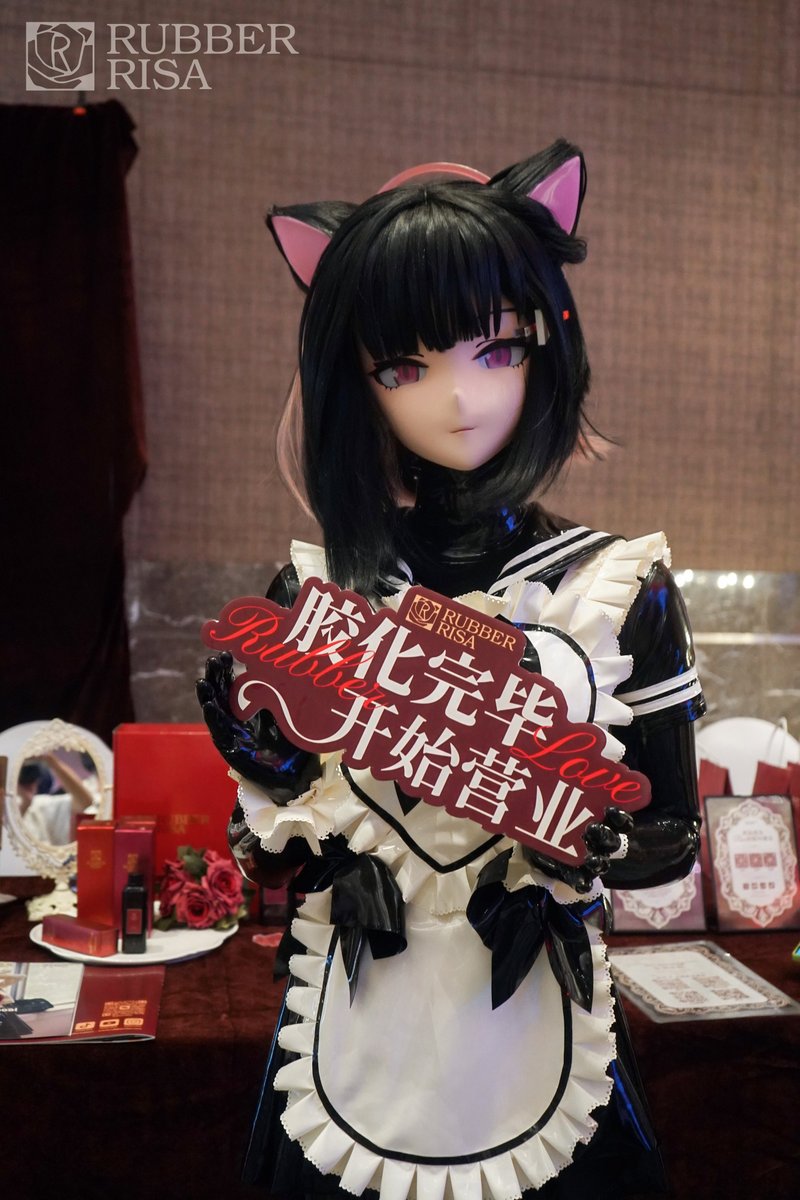 RubberRisa's tweet photo. 女仆猫猫已经就位！别让我等太久哦~

@XG_lime 

#RubberRisa https://t.co/9UAHnq93Ck