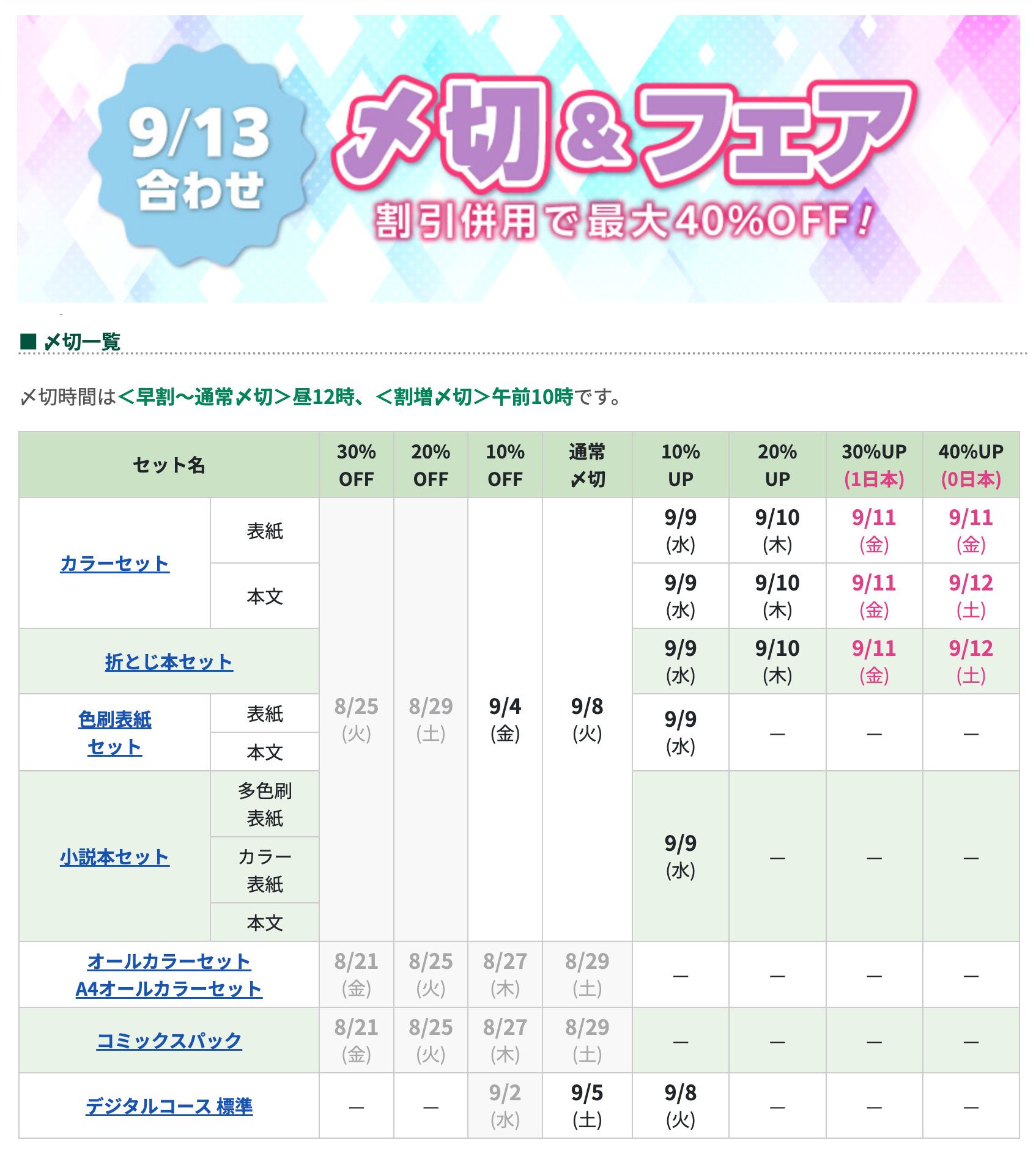 緑陽社（同人誌印刷） on X: 