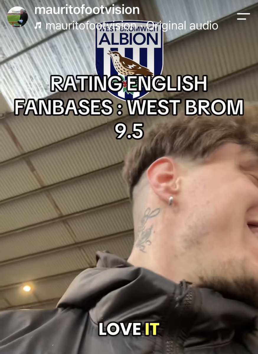 MauritoQuehabla's tweet photo. This is where it all started, I was in the AWAY STAND, not long ago, to record some content for my channel, and now feel part of the family where I have attended  game in the home stands! FORZA ALBION! 🇮🇹🔵⚪️ #wba #westbrom https://t.co/ZjoGFzKj3Q