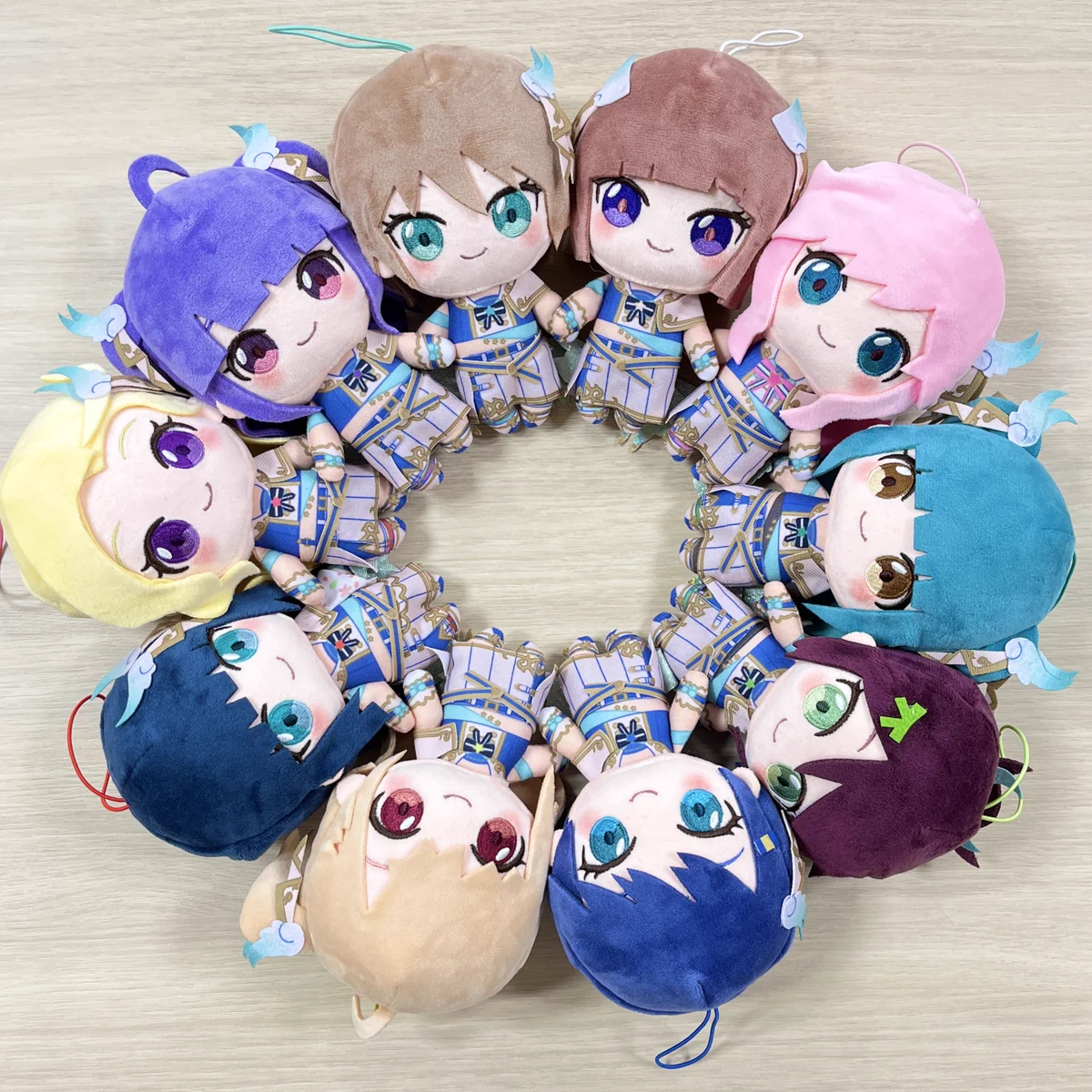 ラブライブ イキヅライブ　ぬいぐるみストラップ　10個 イキヅライブ！ LOVELIVE! BLUEBIRD on X