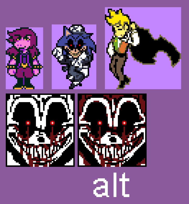 hexibud's tweet photo. what becomes of the want to see myself a runaway?
#sinisterminds #takeabreather #deltarune https://t.co/3qtCEki2zq